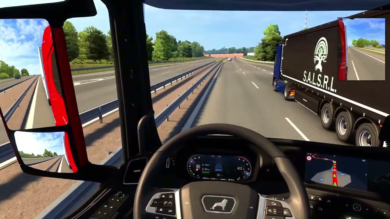 أفضل تجربة قيادة شاحنة MAN في ETS2.. كأنها حقيقية! 🚛