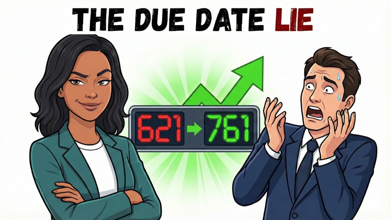The Credit Score Loophole Banks Hope You Never Find (621 → 761 in 90 Days)