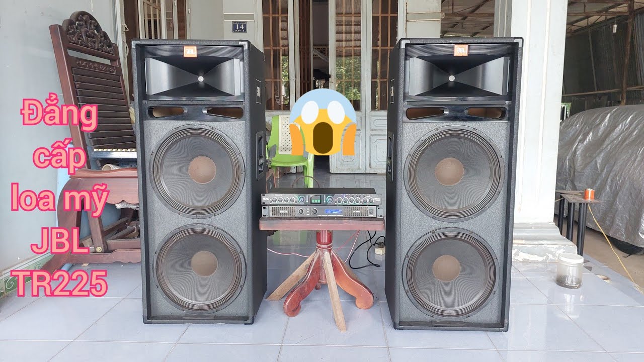 (đã bán)test loa mỹ JBL TR225 cực vip đt 0986086544