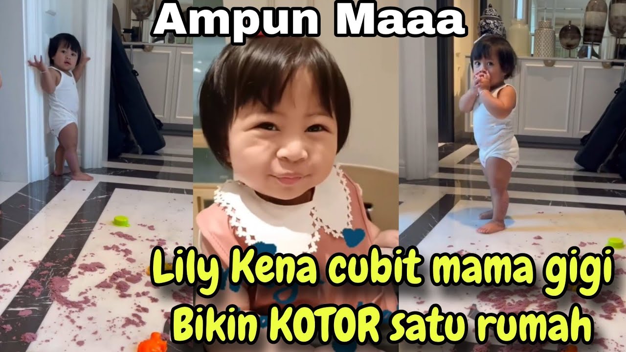 DETIK² LILY LARI KENA MARAH MAMA GIGI BIKIN KOTOR SATU RUMAH !! PAPA RAFFI NGAKAK