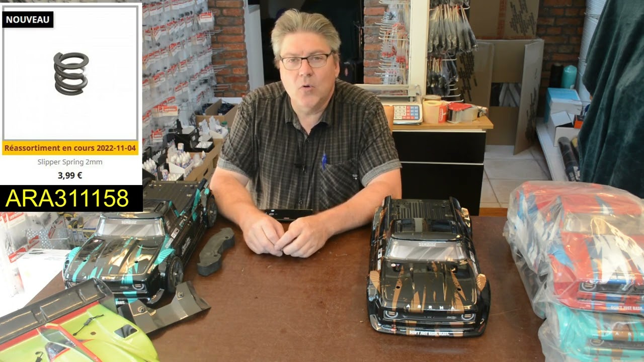 ARRMA INFRACTION 3S de très belles carrosseries !