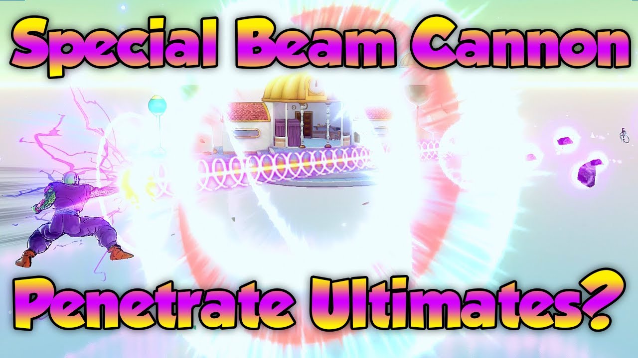 Which Ultimates can Special Beam Cannon Penetrate? - Dragon Ball Xenoverse 2
