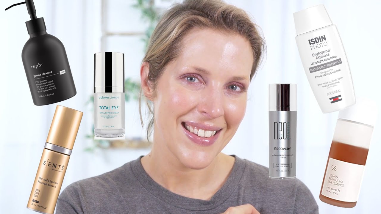 УТРЕННИЙ УХОД ЗА КОЖЕЙ | КОЖА СТАРШЕ 40 ЛЕТ | СТАРЕНИЕ ИЗЯЩНО