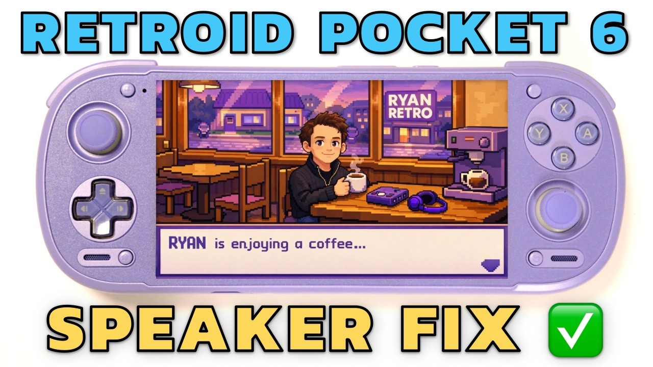 Retroid Pocket 6 Speakers Fixed ✅
