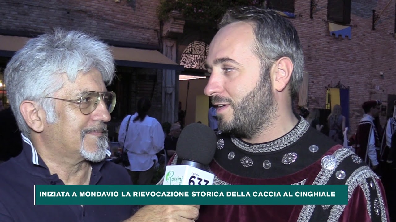 INIZIATA A MONDAVIO LA RIEVOCAZIONE STORICA DELLA CACCIA AL CINGHIALE