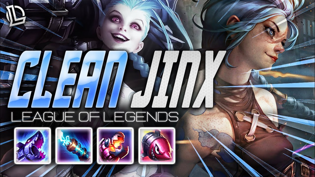 JINX MONTAGE - CLEAN JINX | Ez LoL Plays #1172