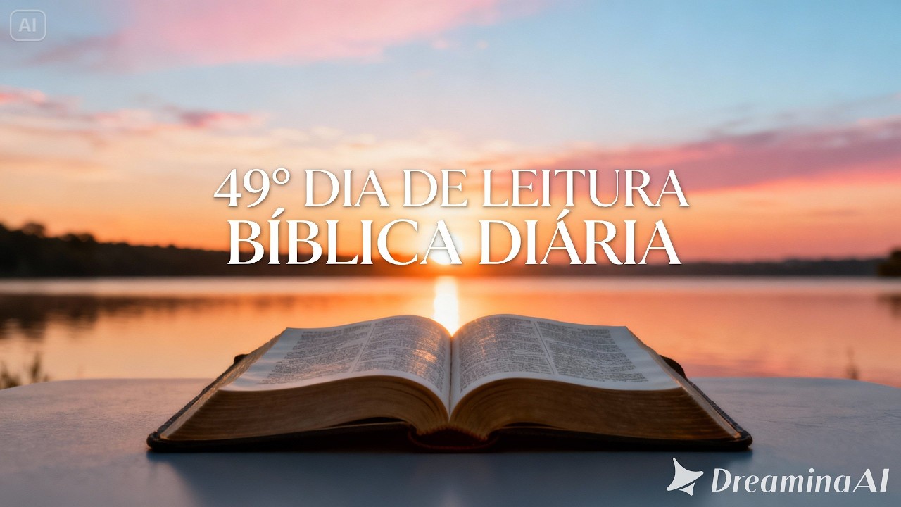 49º DIA DE LEITURA BÍBLICA DIÁRIA 49/365 2026
