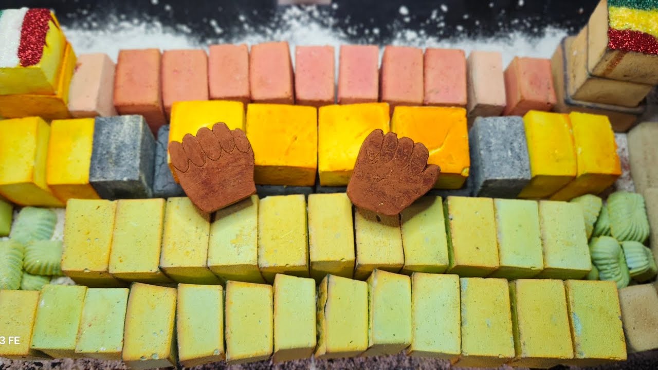 Mass Crush|ASMR|Gymchalk|ODDLYSATISFYING 