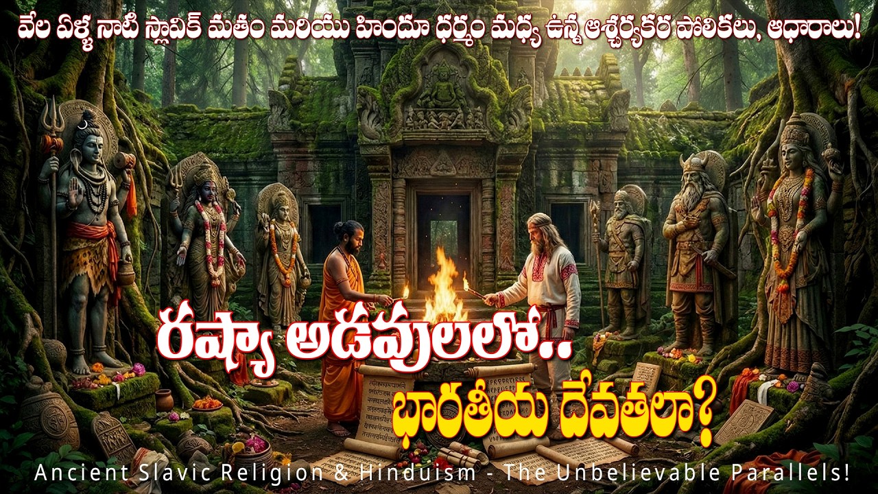Slavic Gods vs. Hindu Deities: The Shocking Parallels from the Pre-Christian Era (1500 BC)