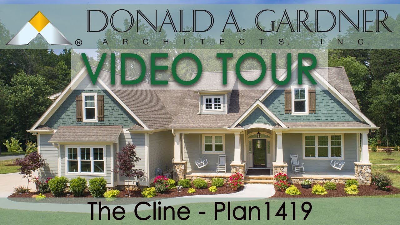 Charming cottage house plan with a simple one-story floor plan | The Cline