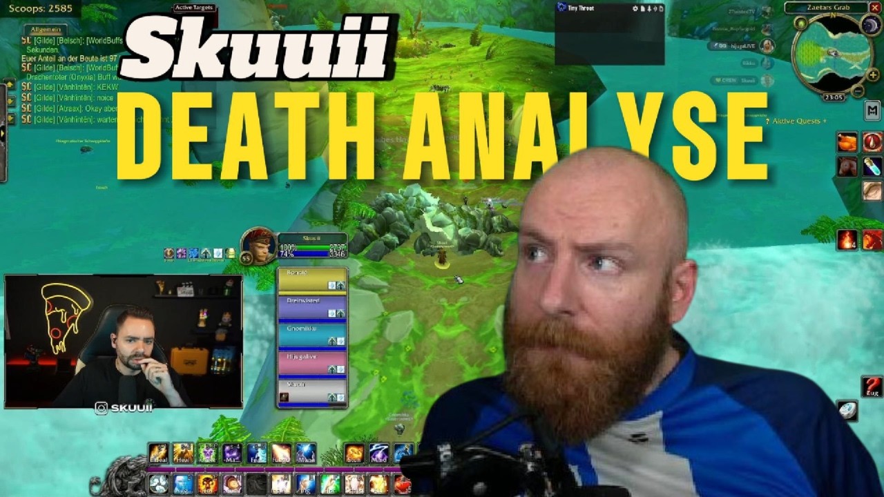 Skuuii's Sauercrowd-Tod 😱 | FalganWoW reagiert auf Skuuiis Sauercrowd HC death