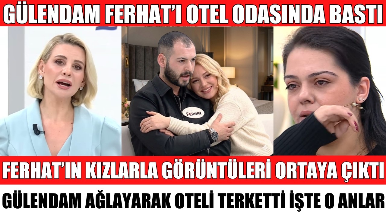 ESRA EROL'DA FERHAT BİR KADINLA OTEL ODASINDA BASILDI GÜLENDAM GÖZYAŞLARI İÇİNDE OTELİ TERKETTİ