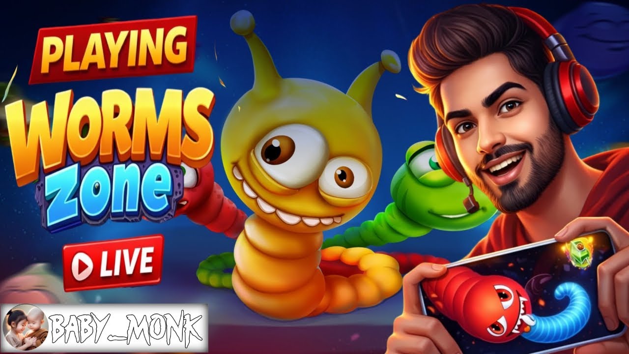 WORMS ZONE GAME LIVE 🐍