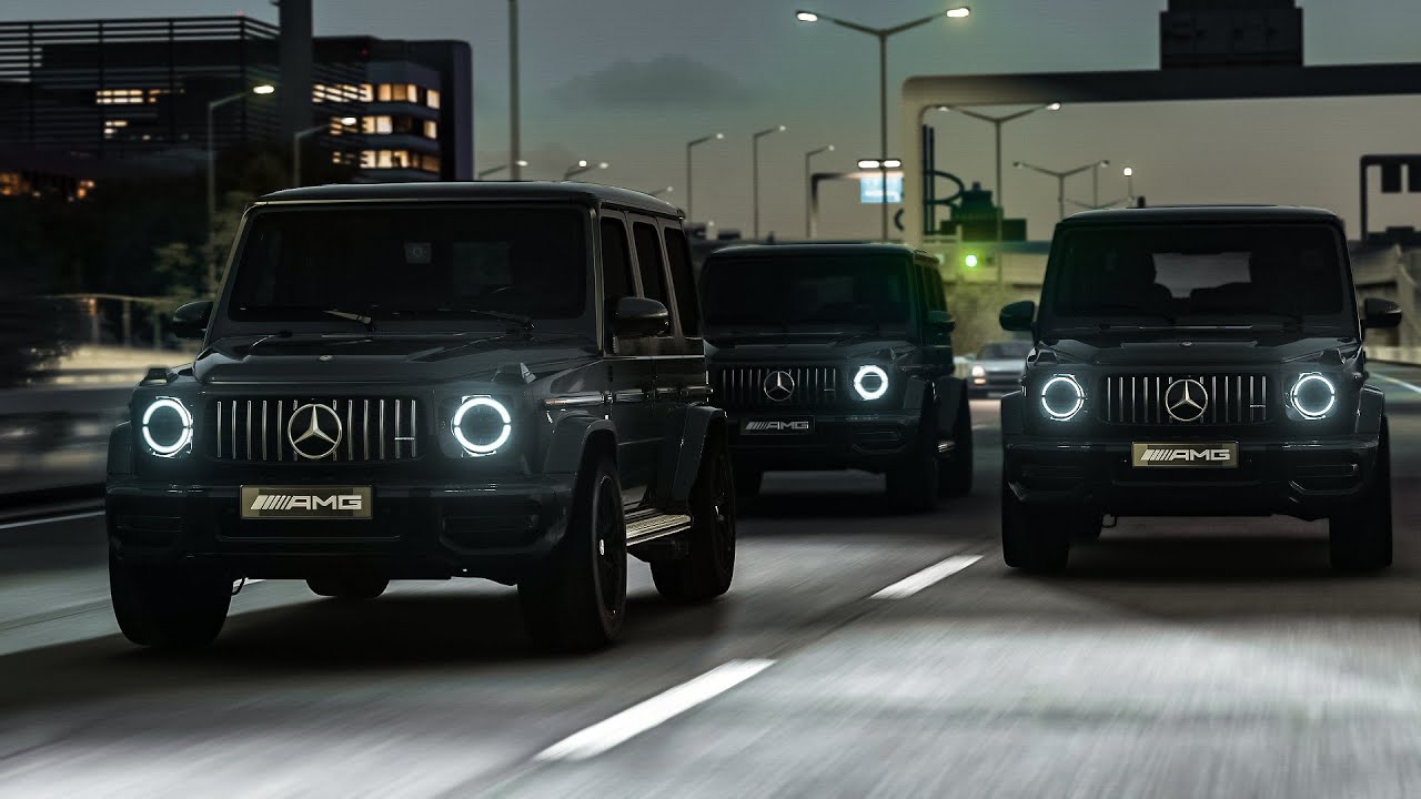 AMG G63 Shutoko Night Drive | 4K