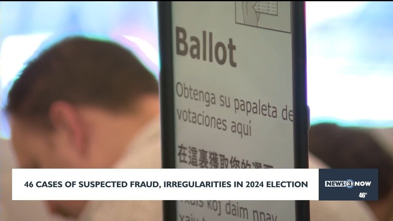 46 cases of suspected fraud, irregularities in 2024 election