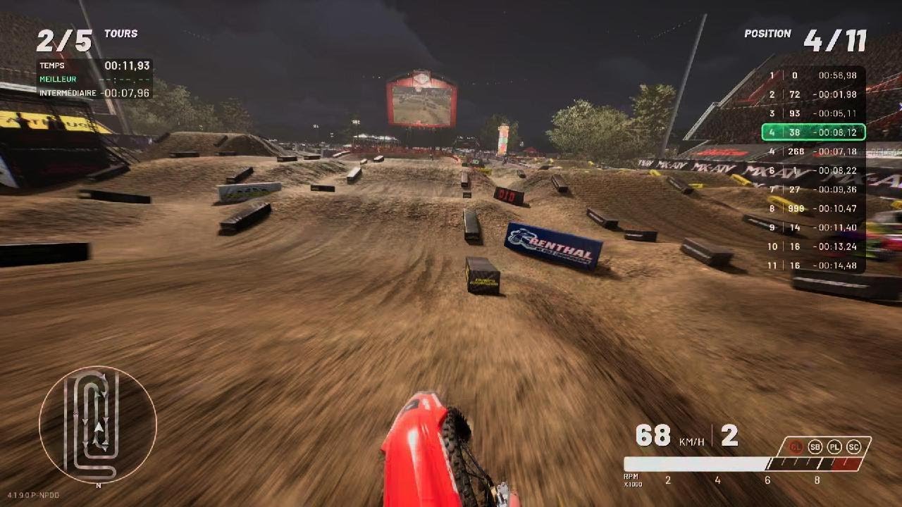 2 Course SX " Las Vegas & St Louis "  Online 450 CRF - MX vs ATV Legends