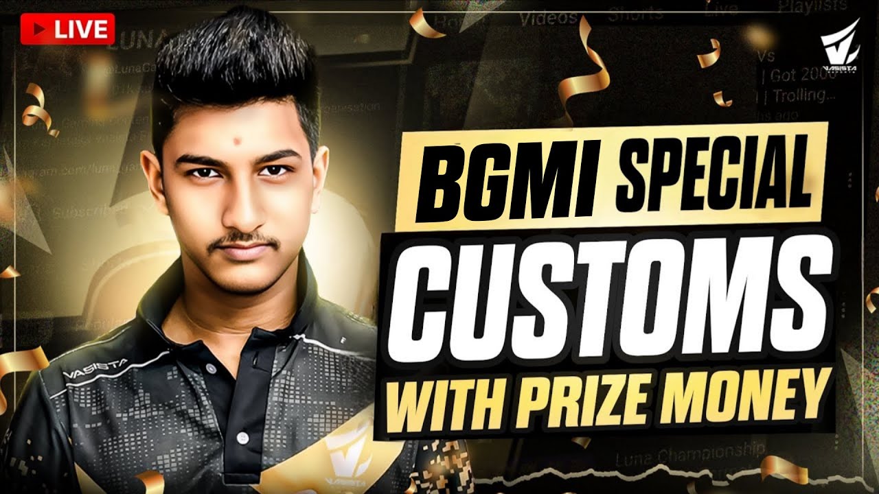 PRIZE 🤑 MONEY BGMI CUSTOM ROOM LIVE | 