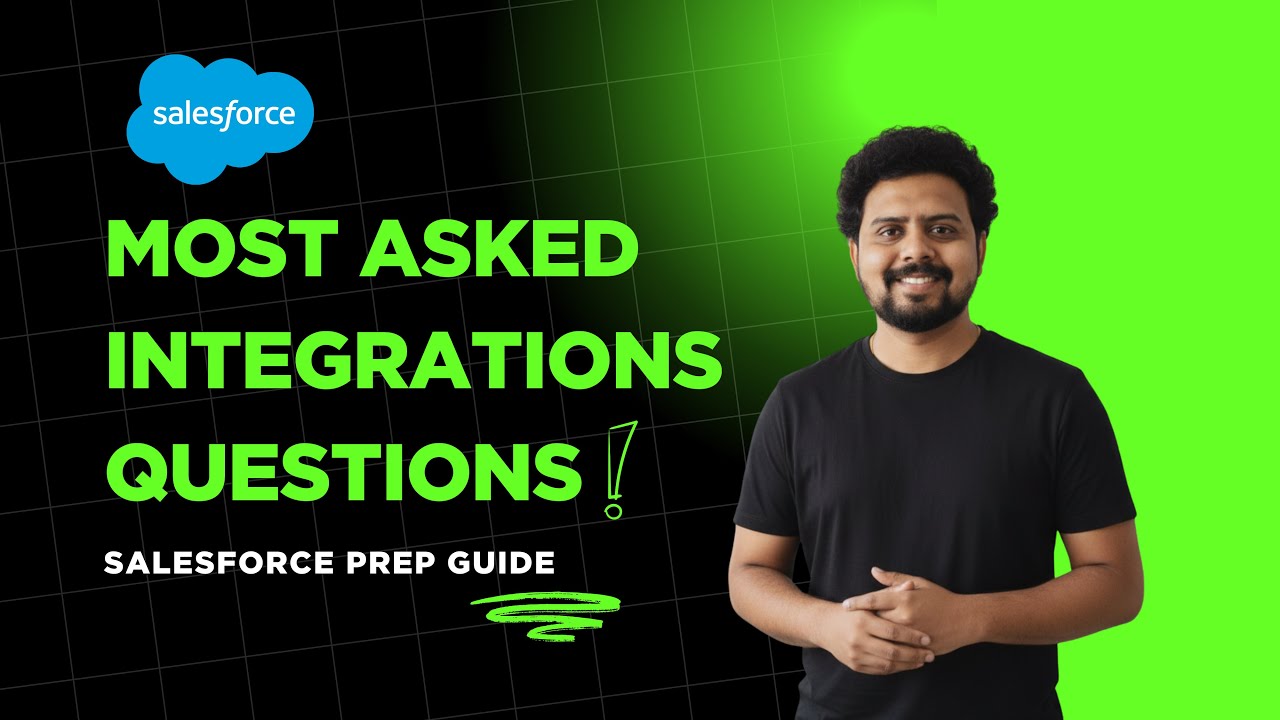 Salesforce Integration Interview Questions & Answers (2025) | REST, SOAP, OAuth, APIs Explained