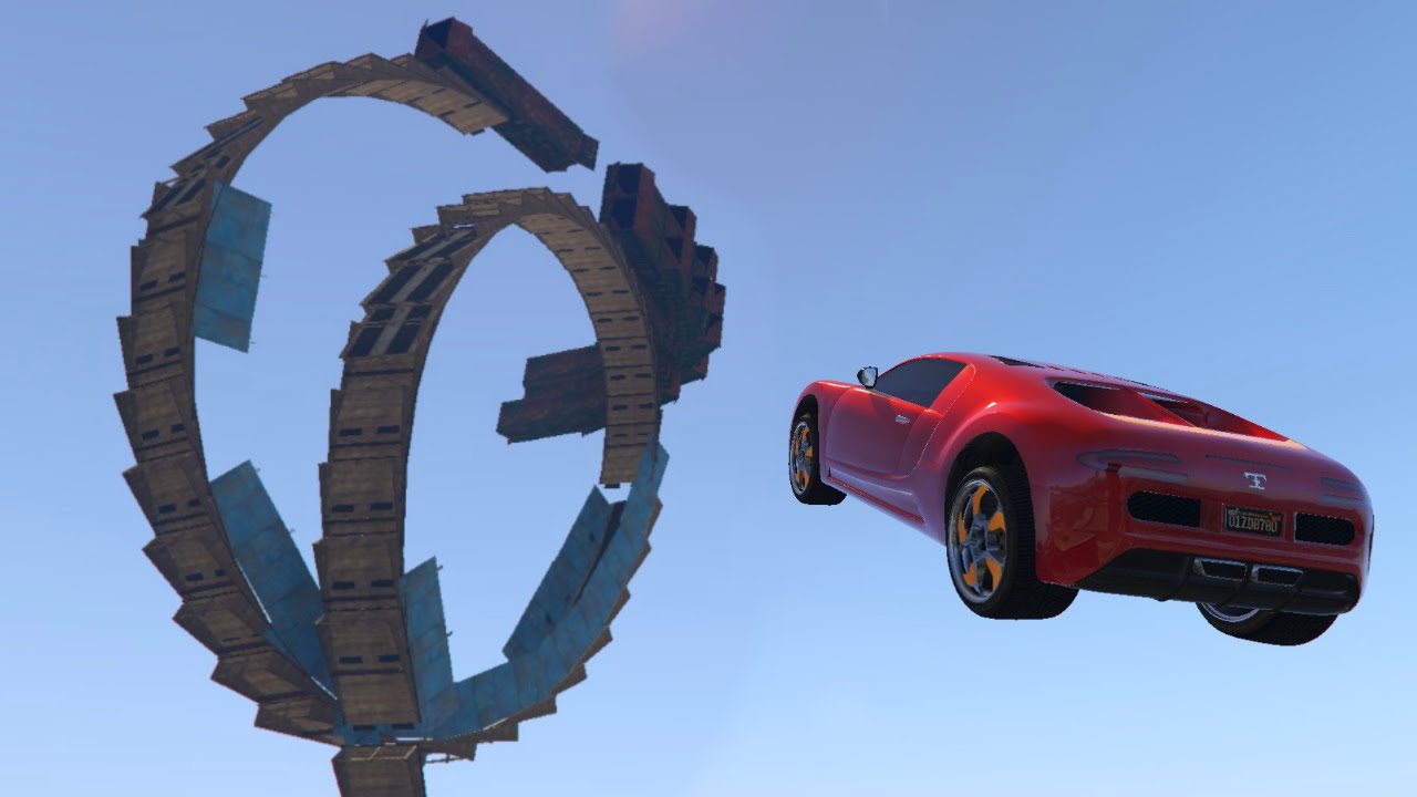 HUGE CITY DOUBLE LOOPS! (GTA 5 Online)