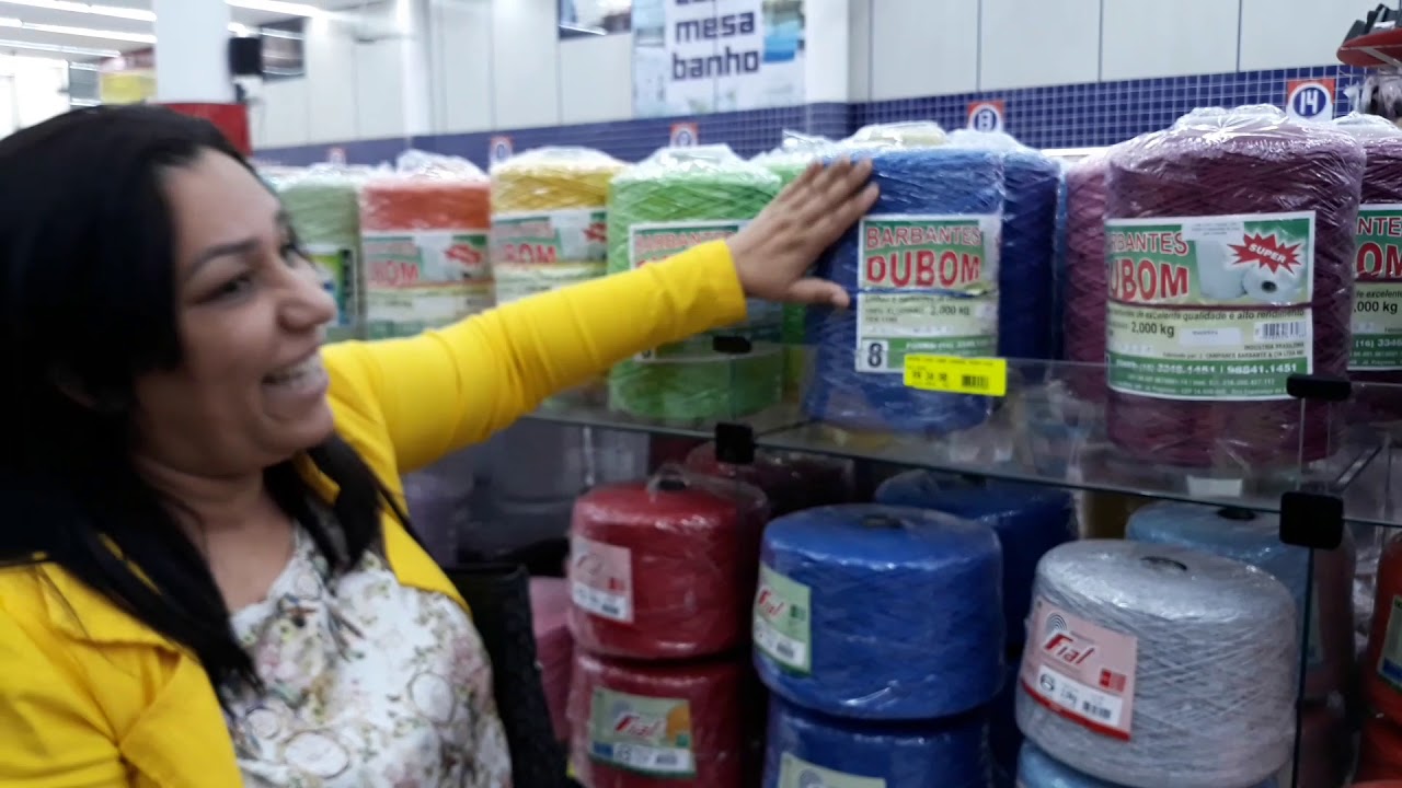 Comprando barbante