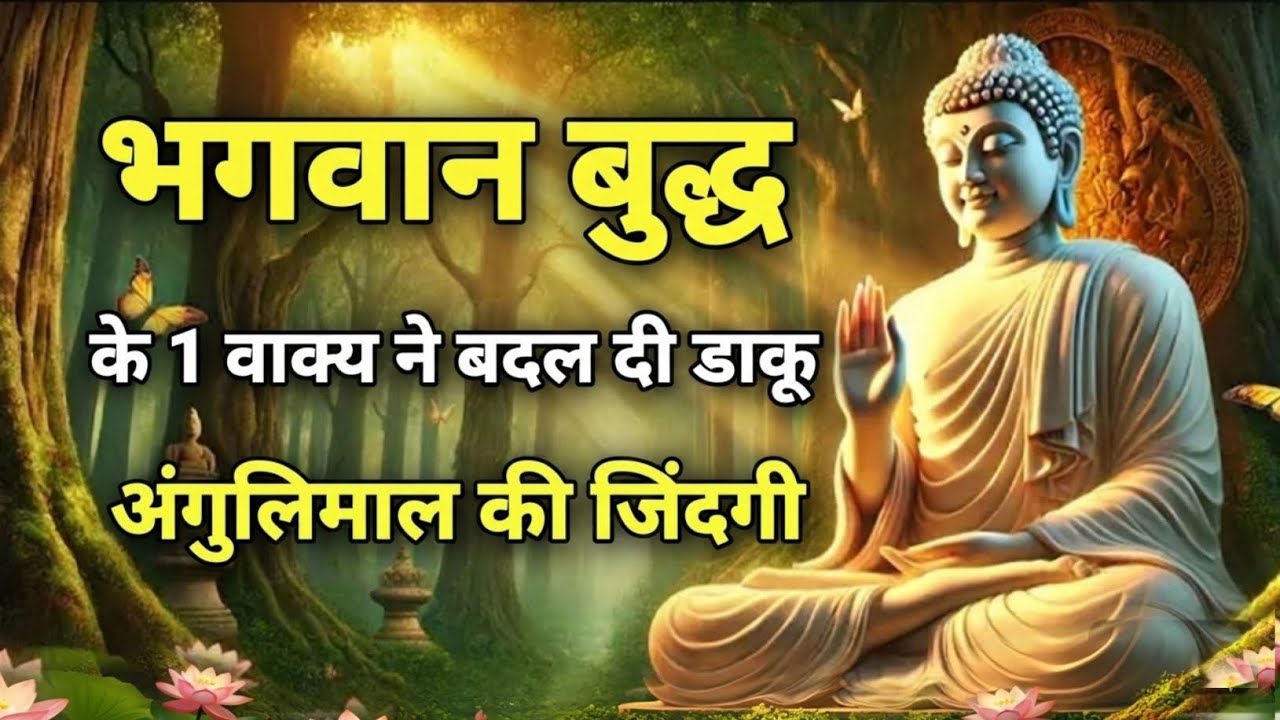  Buddha Inspired Story In Hindi// अंगुलिमाल कैसे बना संत? | 