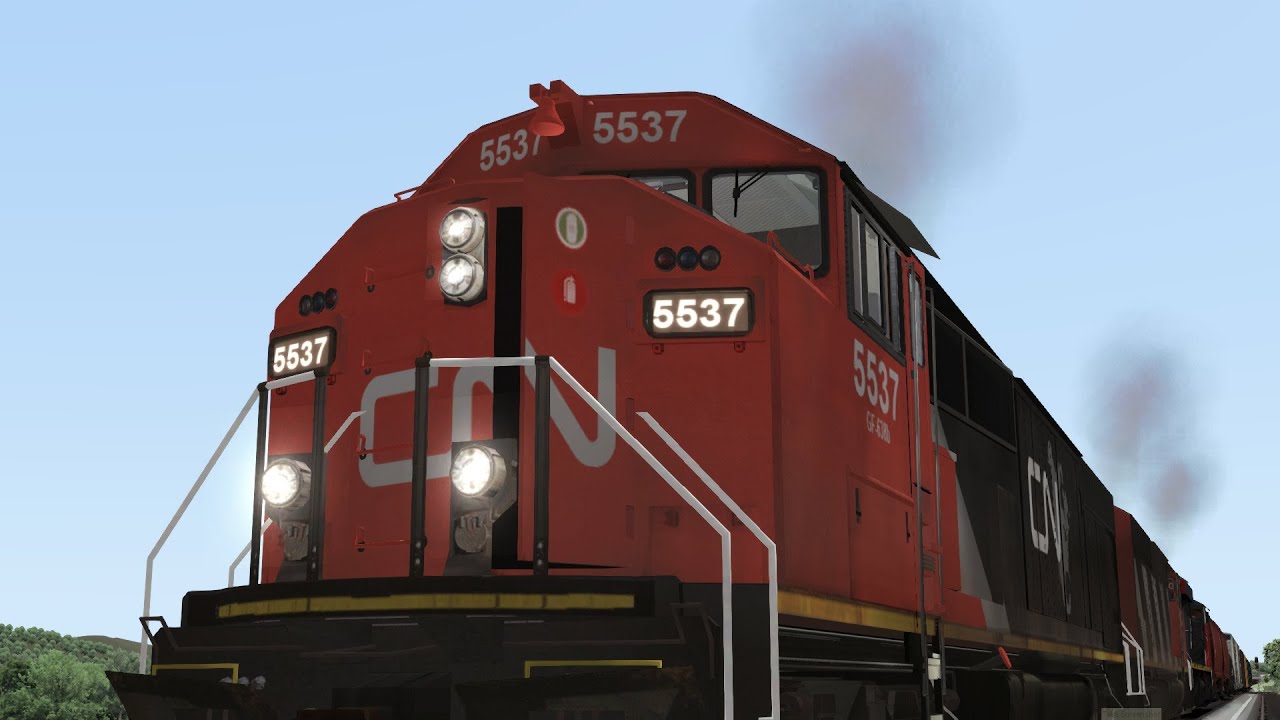 CN SD60F's to Dover (TSC)