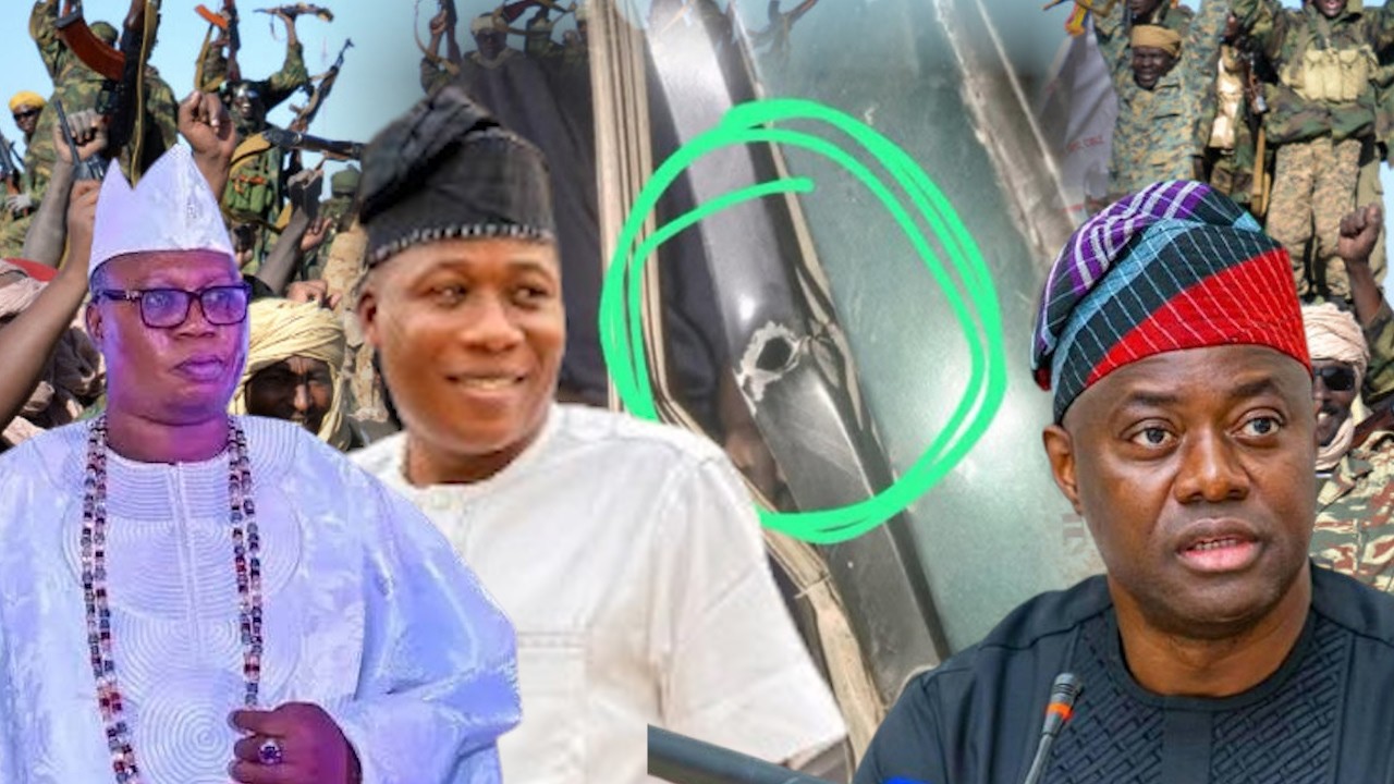 BANDIT ALLEGEDLY STRIKE OYO HIGHWAY, MAKINDE URGED TO CALL ON GANI ADAMS AND SUNDAY IGBOHO FOR HELP