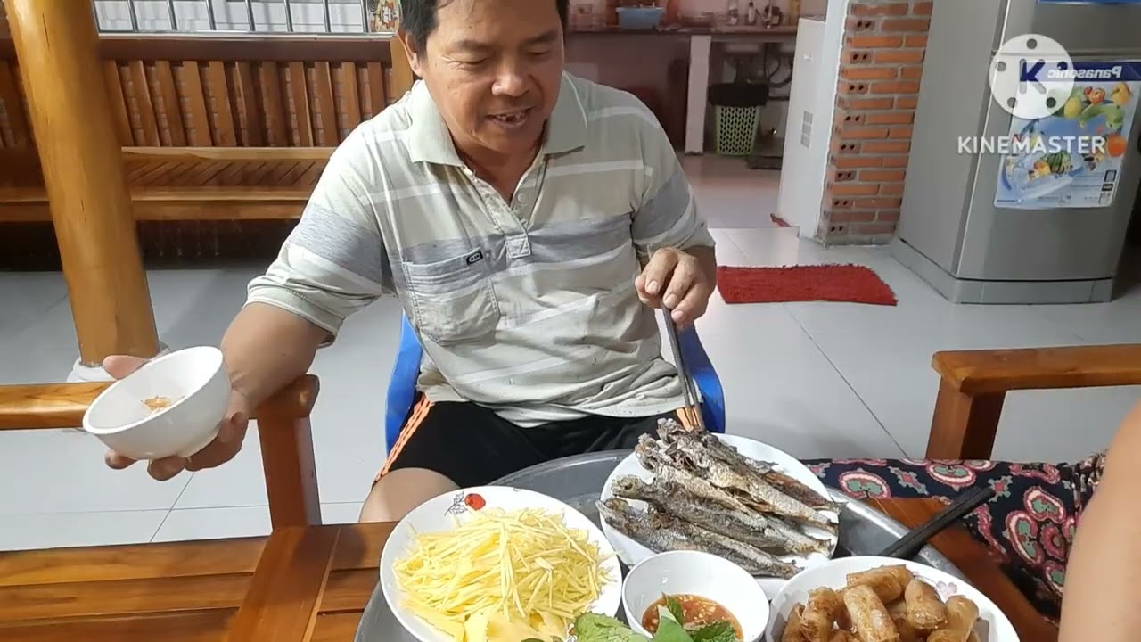 Cá chiên chả giò 