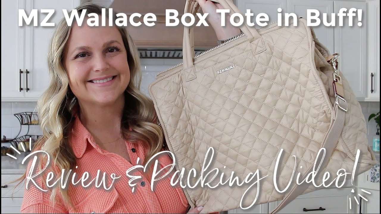 MZ WALLACE | BOX Tote Review & Packing Video! | GatorMOM