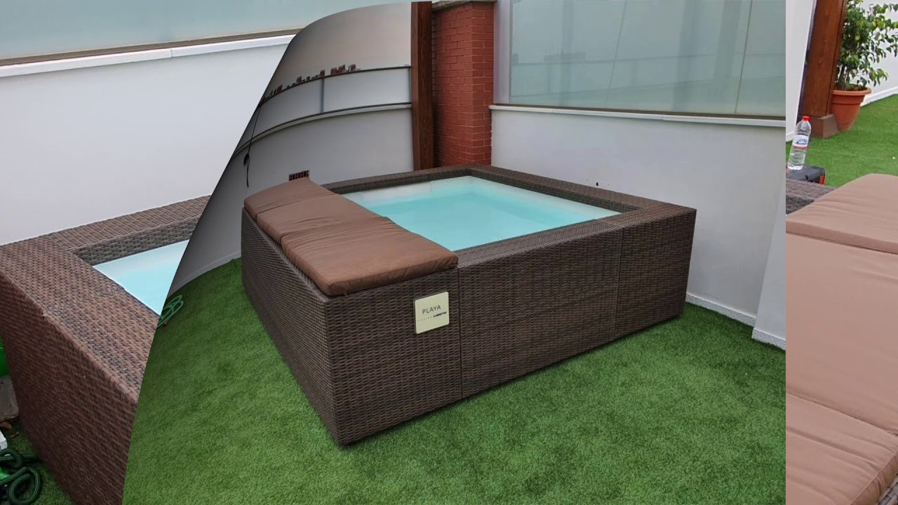 PISCIBLUE - INSTALACIÓN MINIPISCINA "LAGHETTO PLAYA" EN ÁTICO