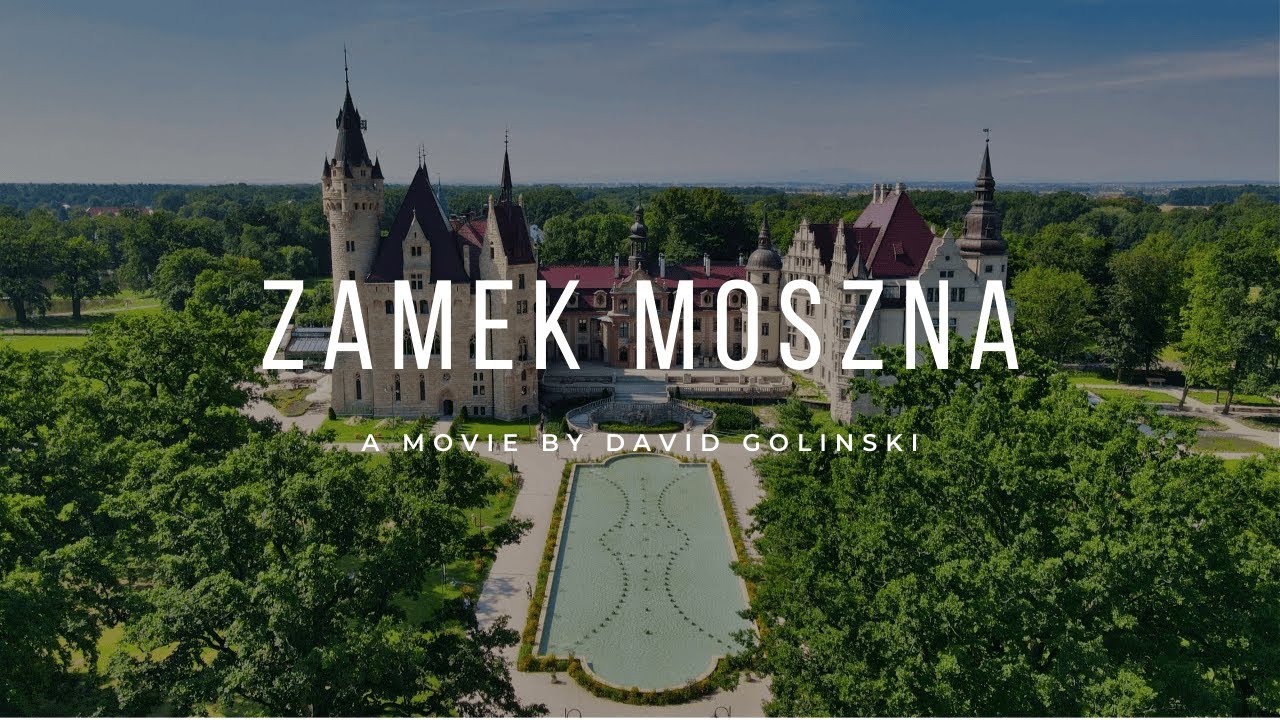Zamek Moszna | Polska | Dji Drone | Schloss Moschen Polen | 4K
