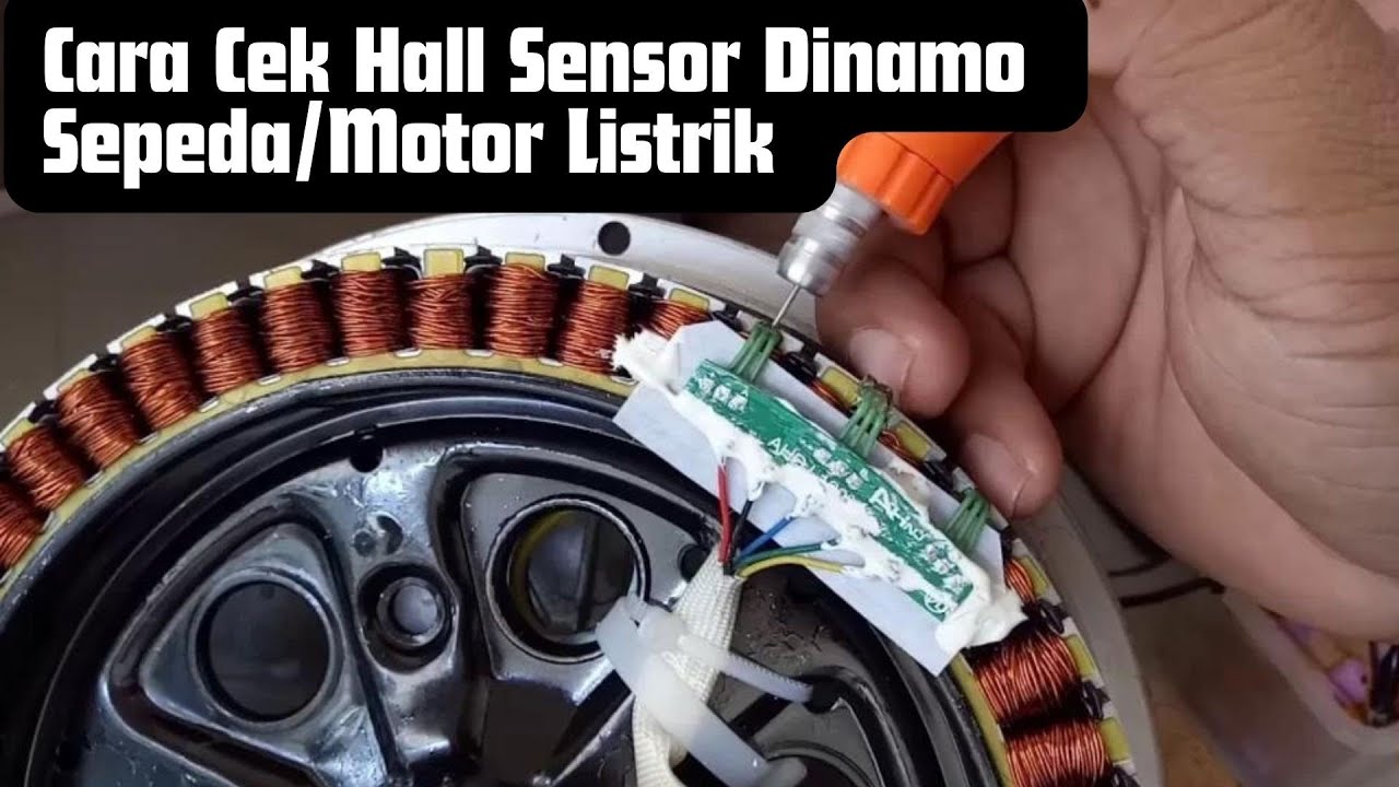 Cara Mengecek Hall Sensor Dinamo Sepeda/Motor Listrik Menggunakan Multimeter