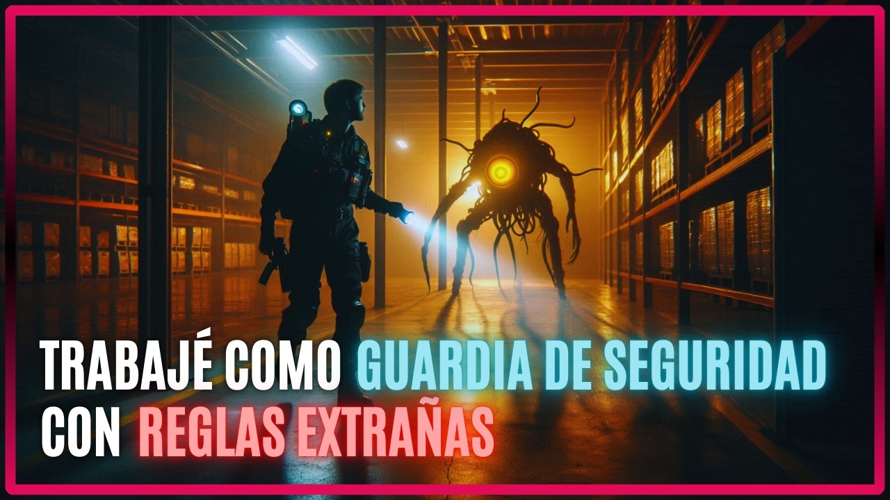 TRABAJÉ Como GUARDIA De SEGURIDAD Con REGLAS EXTRAÑAS | Historia | TERROR | Creepypasta | REDDIT