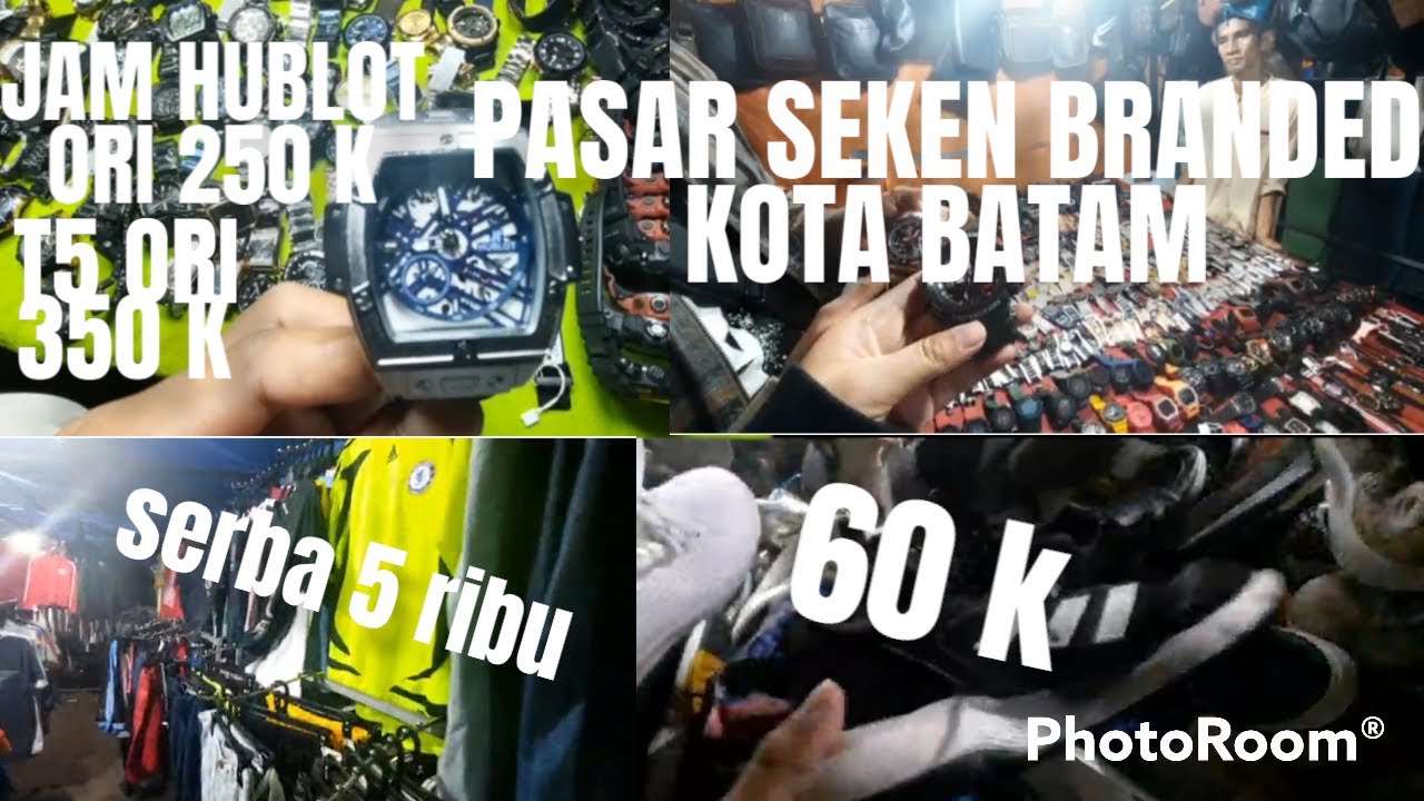 MURAHHHH!!! Pasar jodoh (seken branded) di kota batam!!! Tas, jam tangan, sepatu, baju dan celana.
