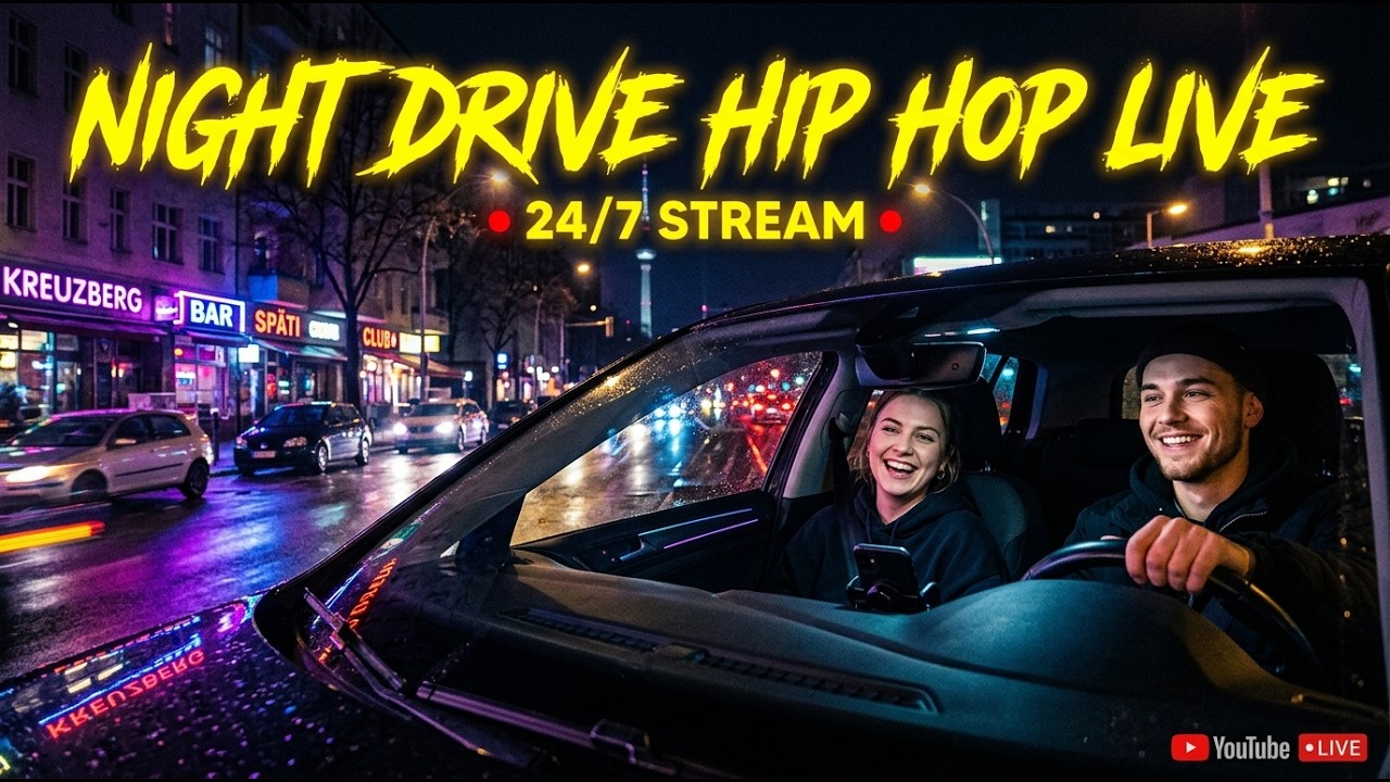 🔴 LIVE New Deutsch Rap Radio – Hip Hop Beats für Night Drive