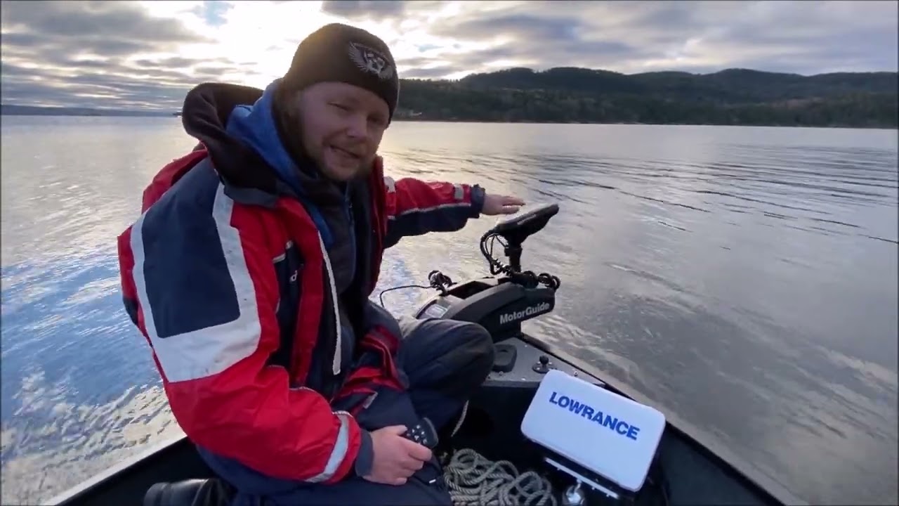 Erik og Vera vertikalfisker i Drøbak