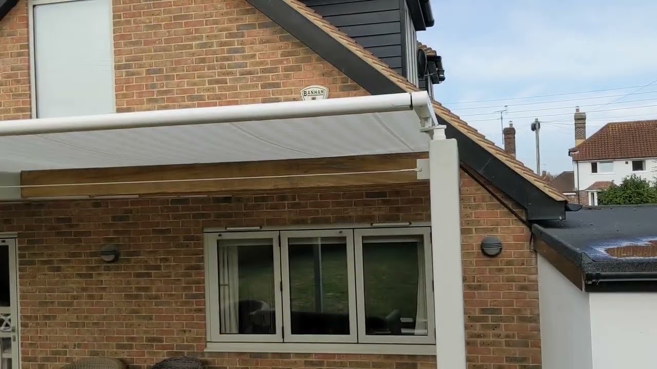 Markilux 770 tracfix conservatory awning from Brite Blinds