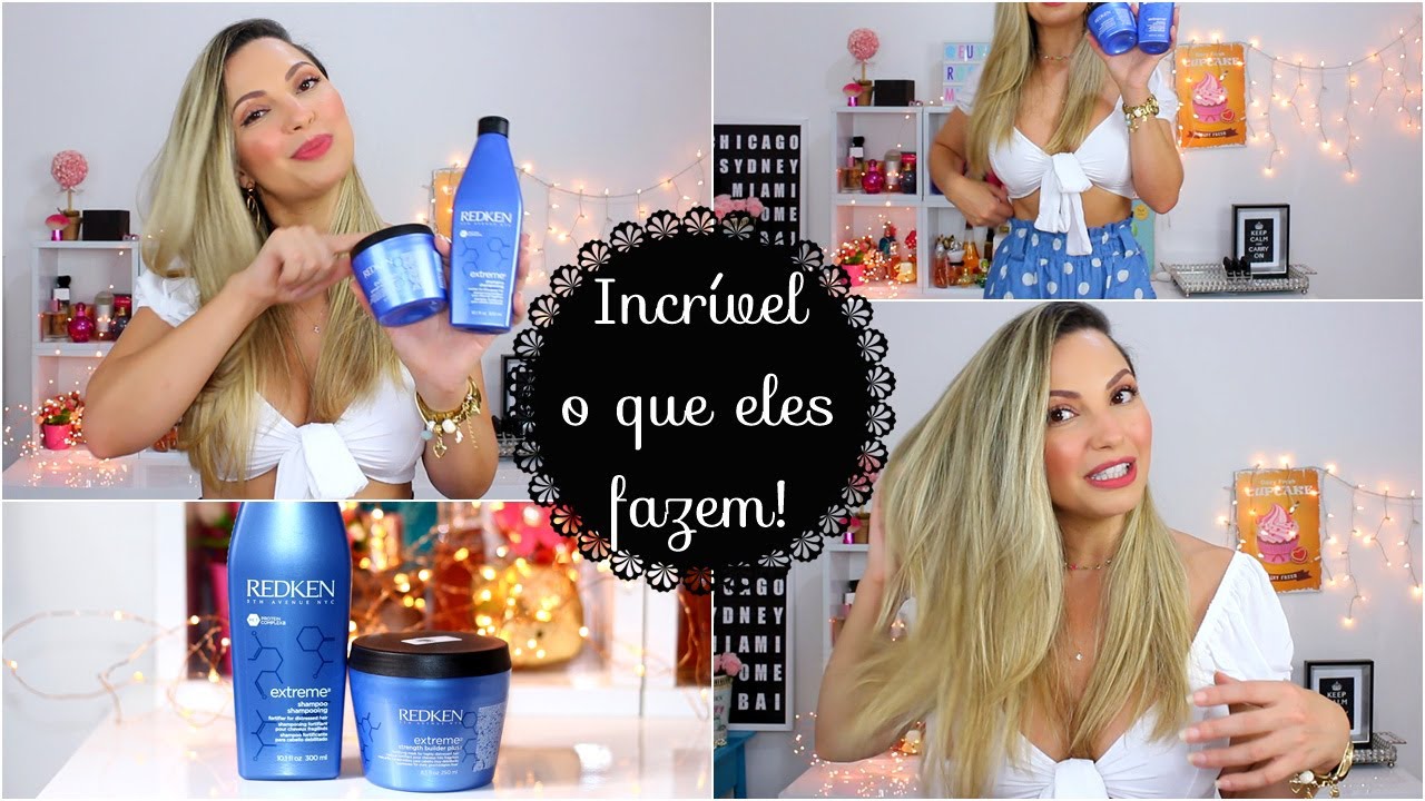EXTREME MESMOOO! Redken estremecendo o ramo de tratamento capilar  Por Bia Munstein