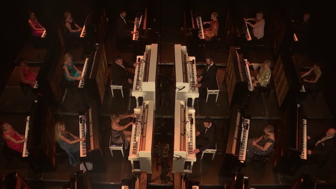 EPONYME  (J.C Cheneval) Simon Fache Déconcerto pour 31 pianistes