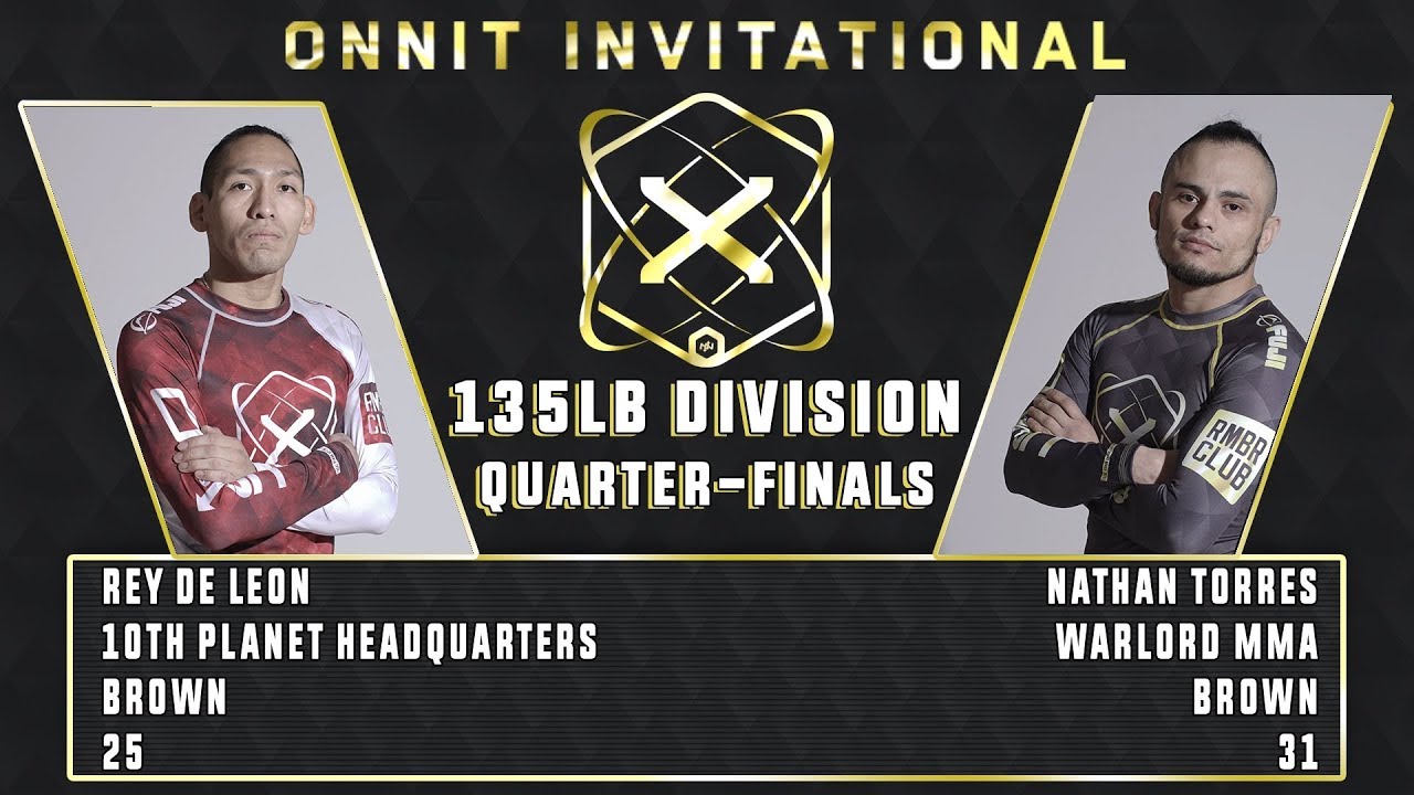 Onnit Invitational X Match 5 Rey De Leon vs Nathan Torres