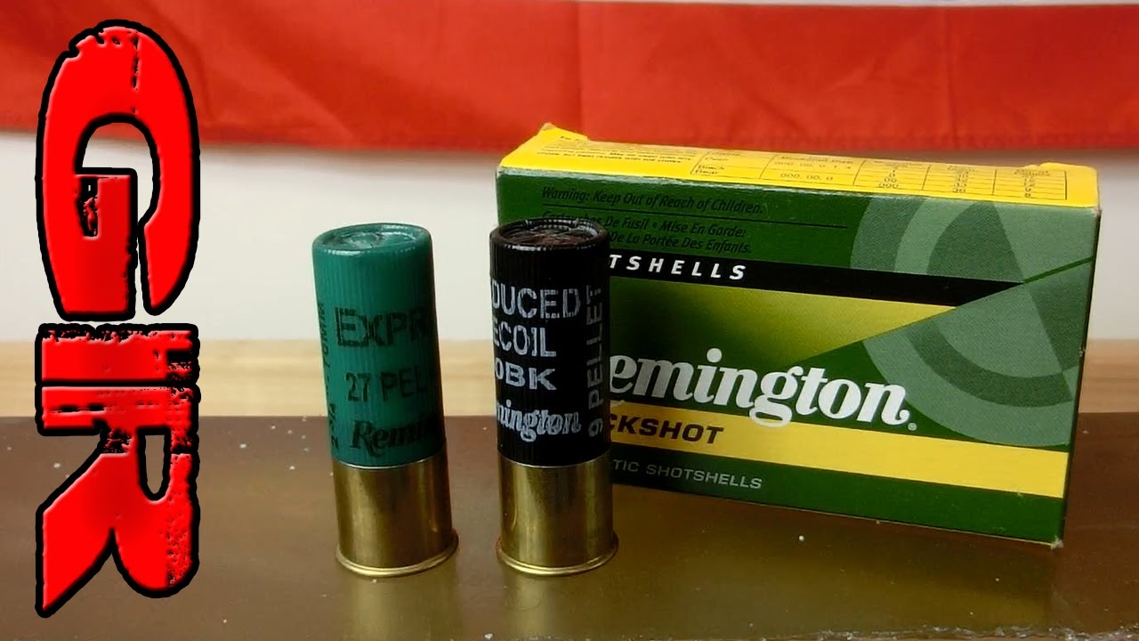 Remington 12ga 4 Buck - Gel Test