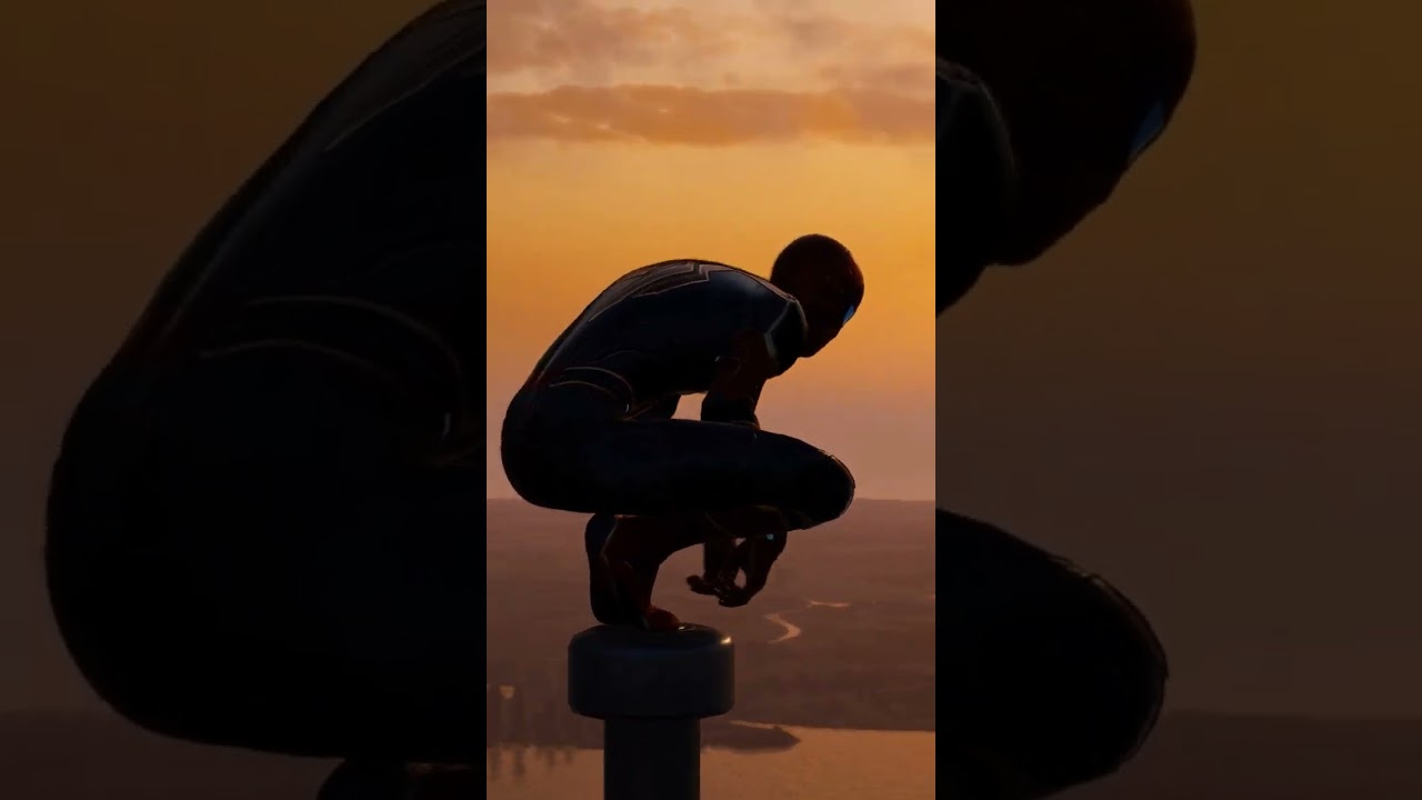 Spider-Man Cinematic Camera Mod #shorts #spiderman