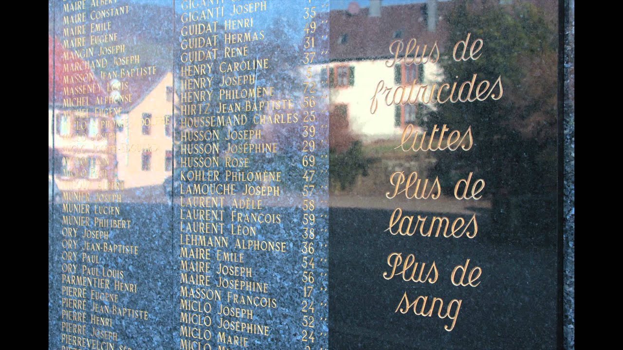 Les monuments aux morts alsaciens, une m&eacute;moire particuli&egrave;re