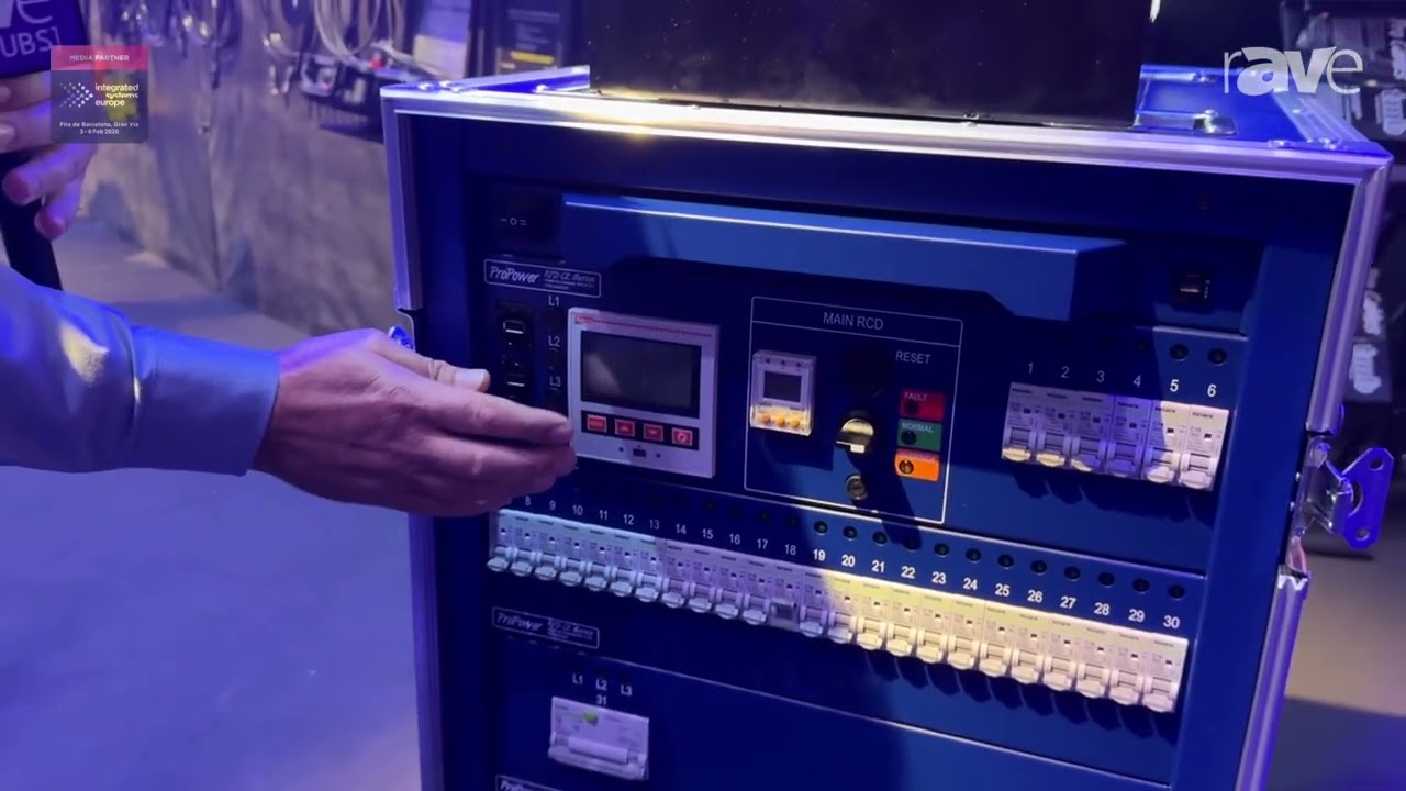 ISE 2026: TMB Showcases ProPower RPD CE Rack Panel Distribution System for Audio and Data