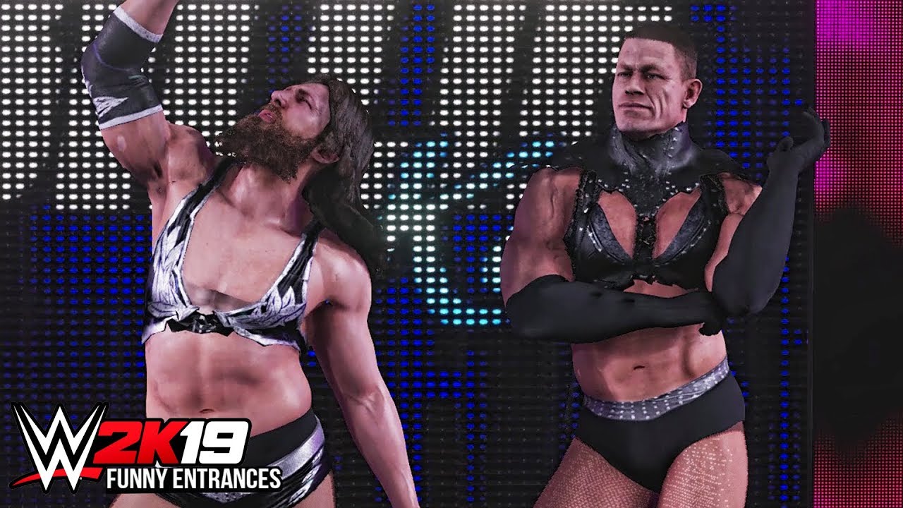 WWE 2K19 - Top 10 Funny Entrances Ft John Cena, Strowman, Lesnar, Paul Heyman & Many More!