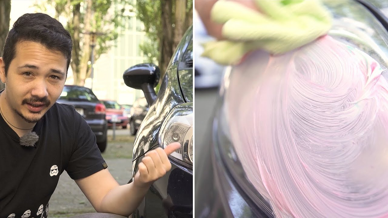 So werden Ihre Scheinwerfer wieder sauber - und kratzfrei