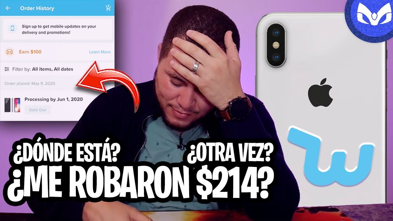 iPhone X $214 DE WISH FUE UNA TOTAL ESTAFA!!!!!!!