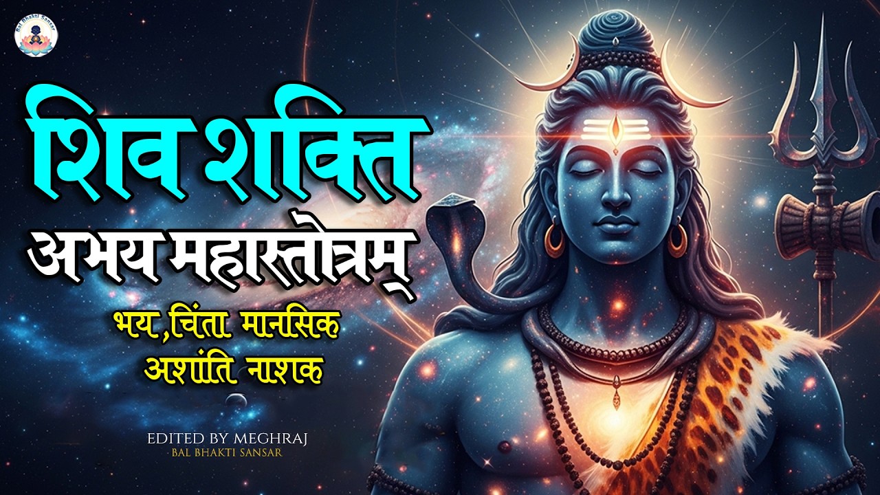 शिव-शक्ति अभय महास्तोत्रम् | भय, चिंता व मानसिक अशांति नाशक | Shiv Parvati Stotra Shiv Ratri Mantra