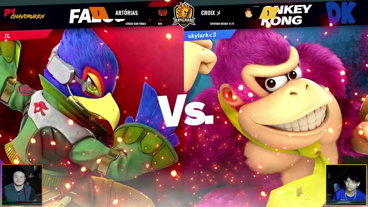 Rayenari Weekly 179 - Losers Semi Final - Artórias Vs. Croix メ - SSBU