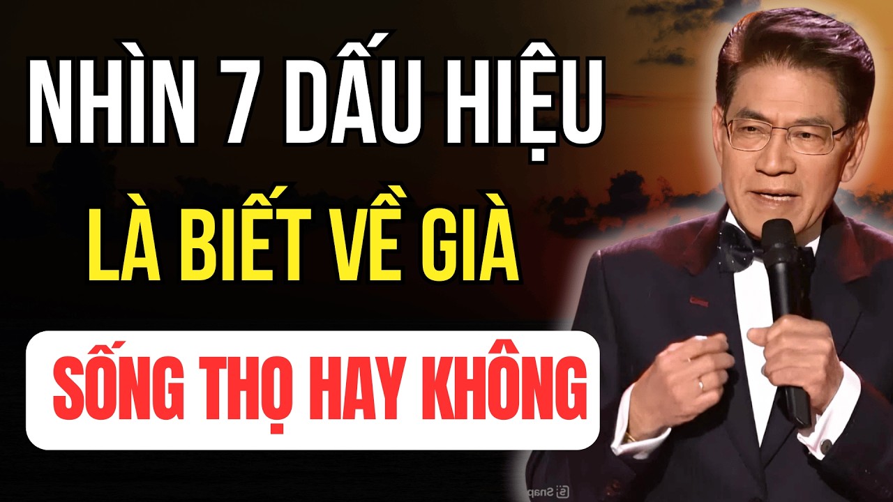 Muốn Biết Bạn Sống Thọ Bao Nhiêu Tuổi - Hãy Nhìn Vào 7 Dấu Hiệu Này! | Tuổi Già Audio